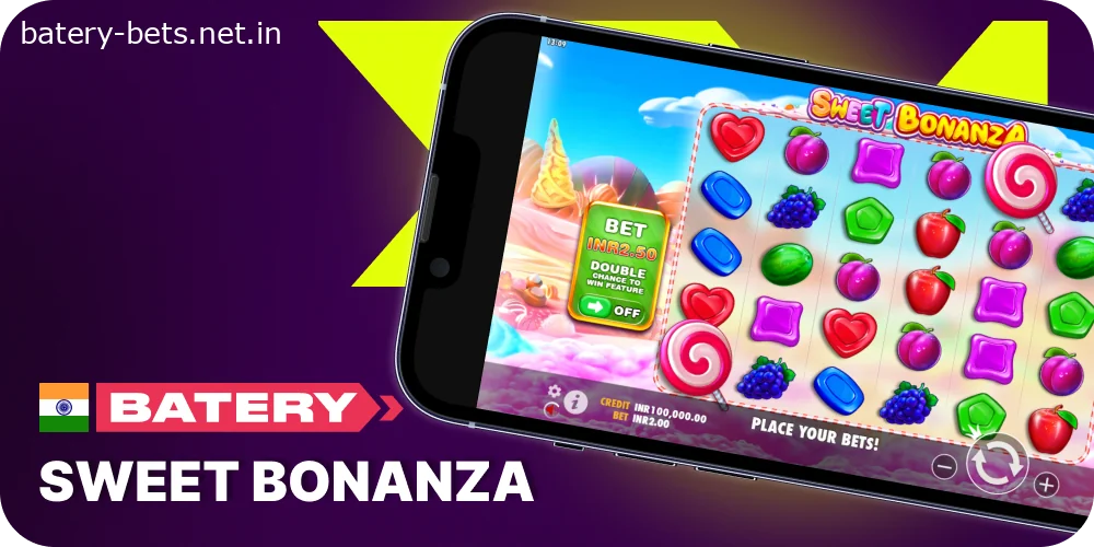 Play Sweet Bonanza at Batery in India
